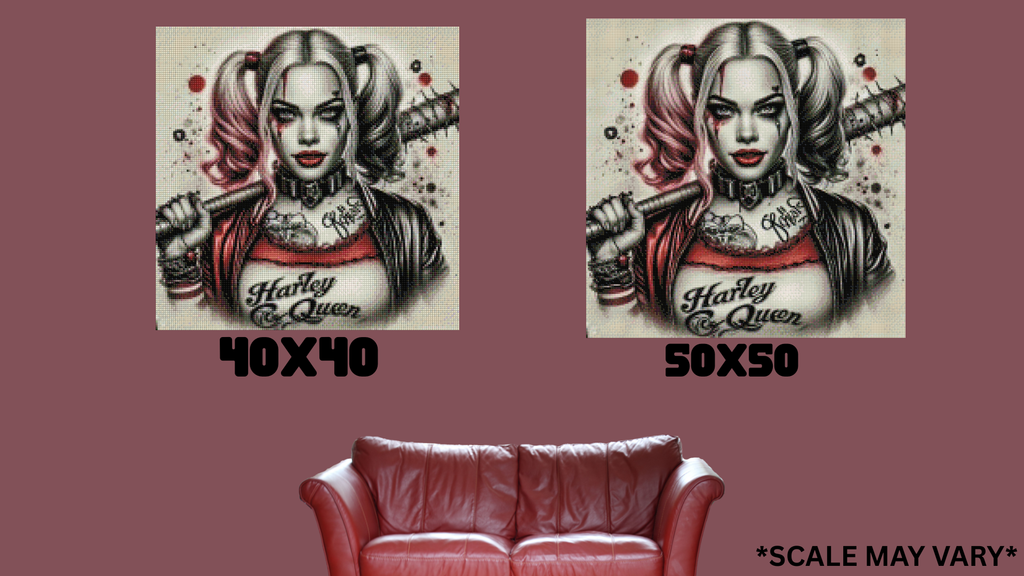 Red & Black Harley Quinn inspiration